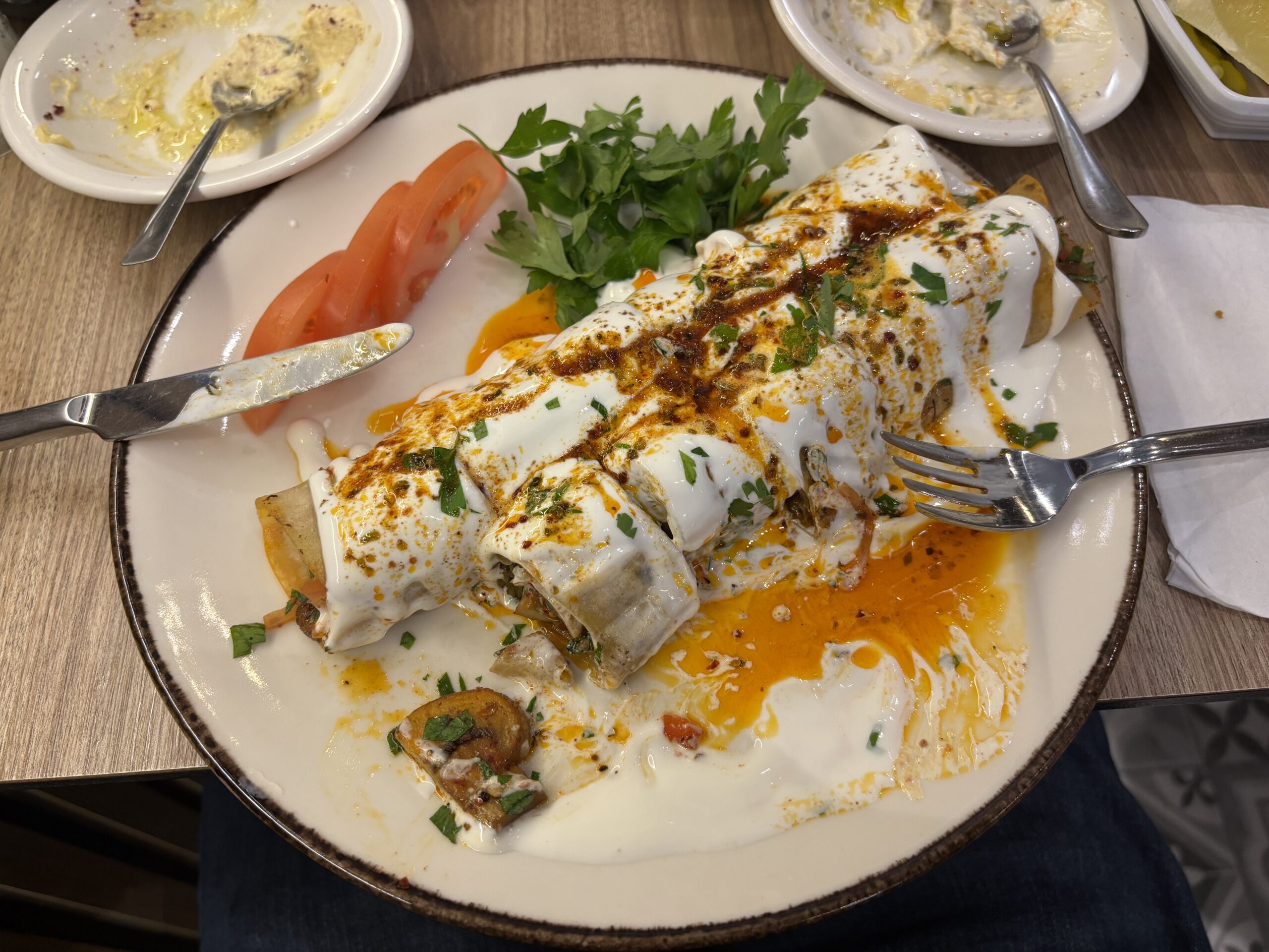 Inadvertently following in Ottolenghi’s footsteps.